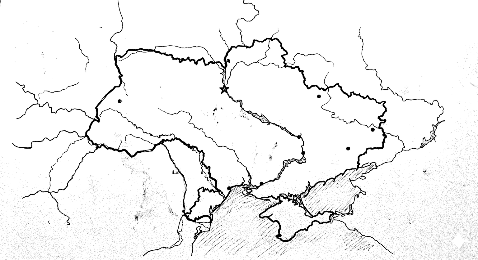 Map — Ukraine and European business hours overlap